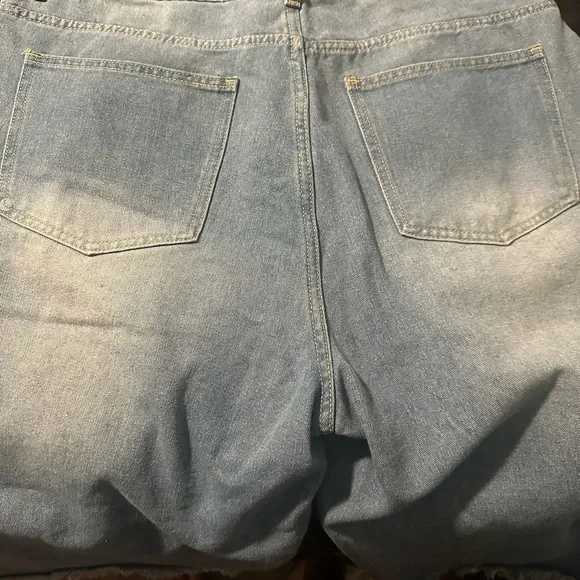 SHEIN Women’s Denim Jean Shorts – Casual Cutoff Shorts - Picture 3 of 5